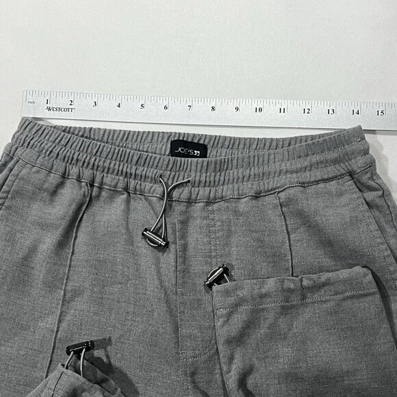 Joe's Drawstring Mens Grey Flex Pants Pockets Casual Preppy Stretch Size Small - Picture 13 of 13